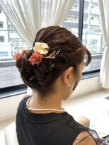 ザザ 高田馬場(ZA/ZA)&nbsp;40代50代にもオススメ！結婚式お呼ばれヘアアレンジ