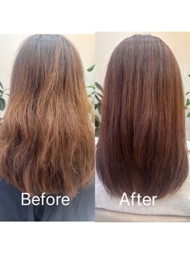 セミロングレイヤー