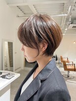 ジュベ 別府店(juve.)&nbsp;別府ショートボブ顔まわりレイヤーカット髪質改善カラー30代