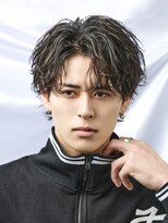 アイトーキョーリタ 渋谷(AI TOKYO Rita)&nbsp;サーフカールルーズパーマジェントルショートテーパーフェード