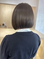 フルリール(fleurir)&nbsp;ミニボブ/切りっぱなしボブ/タッセルボブ/オリーブグレージュ