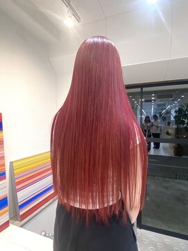 ニュート(Neut ) 赤髪/レッド/ブリーチカラー/韓国