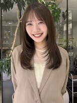 フィルムス 新宿(FILMS)&nbsp;黒髪/オリーブグレー/小顔/ココアベージュ/ボブ/新宿