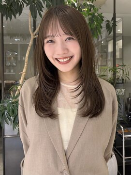 フィルムス 新宿(FILMS) 黒髪/オリーブグレー/小顔/ココアベージュ/ボブ/新宿