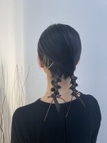ライド ヘアー(RIDE HAIR) ツインテールアレンジ