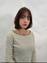 エンノア 池袋(ENNOA)&nbsp;【折原】レイヤーボブ/顔周りレイヤー/アースブラウン/暖色