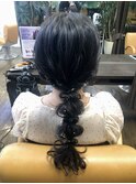 お呼ばれヘア
