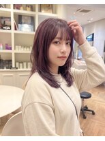 ハーツオオサカ(HE:ARTS OSAKA)&nbsp;透けバングのコンパクトストレート