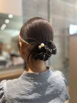 クーレ ビオトープ(+ CURE biotope)&nbsp;ボブの縦リボンアレンジ