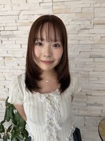 デビュー 宜野湾店(Debut) ダークパープル/ナチュラルショート/ミルクブラウン/夏/宜野湾