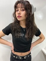 バイ ユア オウン フラワーズ コロン カバ 松本駅前(buy your own flowers : kava)&nbsp;夏こそパーマ！暗髪でも垢抜けるニュアンスパーマ×レイヤー
