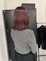 カミエ(kamie)&nbsp;ピンクボブ×カット&カラー&トリートメント