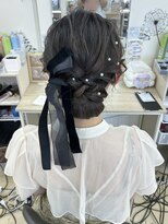 ベルデイズ 横浜西口店(BELDAYS)&nbsp;下めアップヘア
