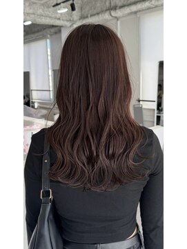エンベール(EN VEIL) 艶ブラウン×ゆるふわロング
