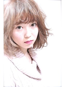 ホラン(HoLan) HoLan/sstyle☆ミルクティーベージュxニュアンスパーマ♪