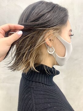 スー 渋谷(suu) ＊【SUN】コントラストインナーカラーベージュ