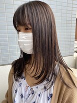 アローム(alom)&nbsp;ロング×顔周りレイヤー