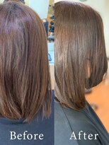 アークスヘアー&nbsp;大人かわいい☆フェアリーな透明感&ツヤ感ブラウンベージュ