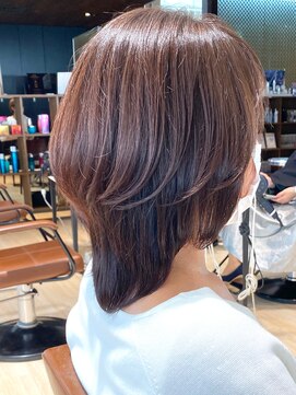 アフロート ギンザ(AFLOAT GINZA) 大人かわいいくびれ鎖骨レイヤーミディアム20代30代40代50代