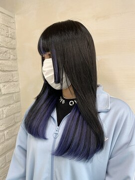 アンククロス 表参道(ANKH CROSS) エクステで作るデザインカラー