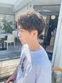 エン(eNN)&nbsp;ソフトツイストパーマ×アッシュベージュ