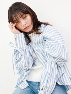 ミリー 梅田店(milly) インナーカラーデザインカラー小顔似合わせカット【milly梅田】