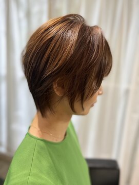 ツムグ 代官山店(TUMUGU) 30代40代50代大人可愛い大人かわいいヘアナチュラルショートボブ