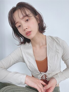 ルービック 豊中(Rubik's) シースルーバング/小顔くびれミディアムボブ