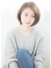 【自然な仕上がり☆】縮毛矯正＋デザインカット＋TR　 ￥14000