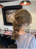 #ヘアセット#結婚式 #卒業式
