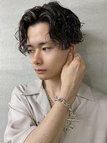 ロンド ローガン 名駅(Lond LOGAN)&nbsp;ツイストスパイラルパーマ 名古屋 メンズ  センターパート