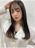 大人可愛い/ミディアム/レイヤー/20代30代40代/有楽町/銀座