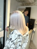 ラフ 難波店(LAFF) #黒髪#ボブルフ#ネビージュ#小顔#ワンレン