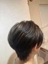 ヘアーアンドネイル ルシア(Hair&Nail Lucia)&nbsp;ショート×ハイライト