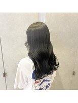 ジールサロン つくば本店&nbsp;【ブリーチなし】暗めグレージュ