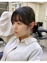 ロンドアヴァントゥス 池袋(Lond aventus)&nbsp;韓国レイヤー/韓国風/ボブ/髪質改善/黒髪/ブリーチなし〔池袋〕