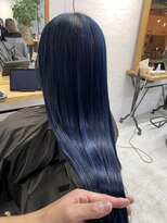 インビテーション(invitation) 【NARUOKA】栄/髪質改善/ネイビーブラック/ブルーブラック