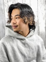 プレミアムバーバー 原宿店(PREMIUM BARBER produce by HIRO GINZA) セミロングスパイラル