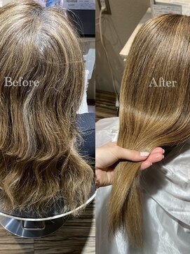 モードケイズ ラ ヴィ ベル(MODE K's la vie belle) 酸性ストレート/髪質改善ioLu/酸熱トリートメント