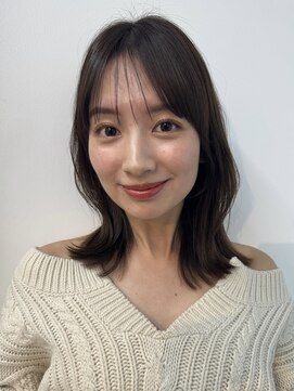 ガーデン 銀座(GARDEN) キレイなナチュラルフェミニンくびれミディアム レイヤーカット