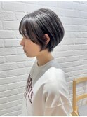 ショートボブ髪型20代30代40代50代前髪あり前髪なし面長丸顔大島
