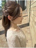 【枚方、高槻、梅田】結婚式参列ヘアセット