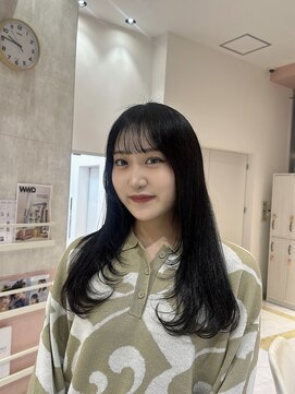 リー 梅田(Lee) ワンカール/レイヤーカット/顔回りカット/韓国風カット/大阪梅田