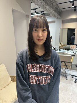 ハッチ(HACCH) 立川で叶うレイヤーと色持ち良い艶カラー☆立川/立川南口