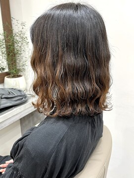 アミー 銀座(Ammy) #波巻きパーマ #ボブパーマ #パーマ #コテ巻き風パーマ