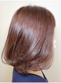 ラウンドグラデーションボブ×イノアカラー/30代40代50代60代