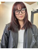 イット(it.) kana 韓国 レイヤー レッド
