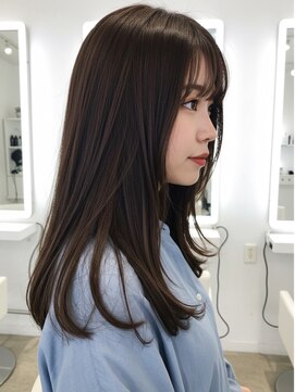 エル 新小岩(elu) 美髪/ワイドバング/レイヤーカット/くすみベージュ/新小岩駅