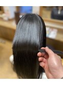 髪質改善ストレート　♯髪にドラマを