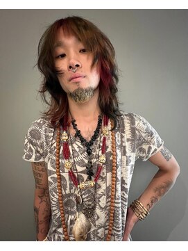 ハコ プラス(HACO+) 【Haco+】Rena_ウェーブ_ダブルカラー